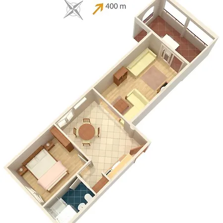 Apartamento With Wifi Tisno, Murter - 4296 *