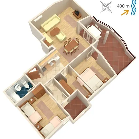 With Wifi Tisno, Murter - 4296 Apartamento